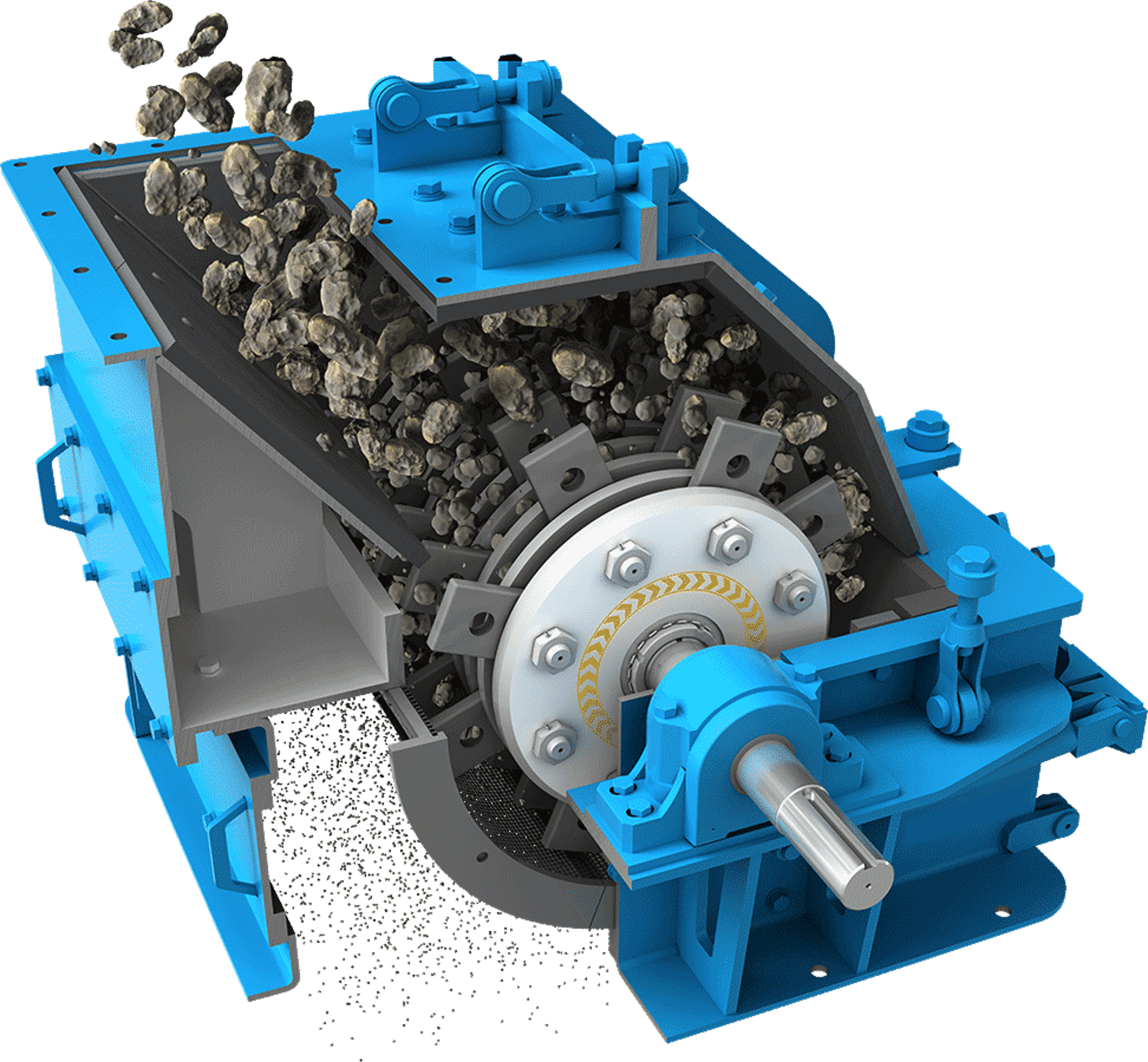 Hammer mill 3D Hamermolen