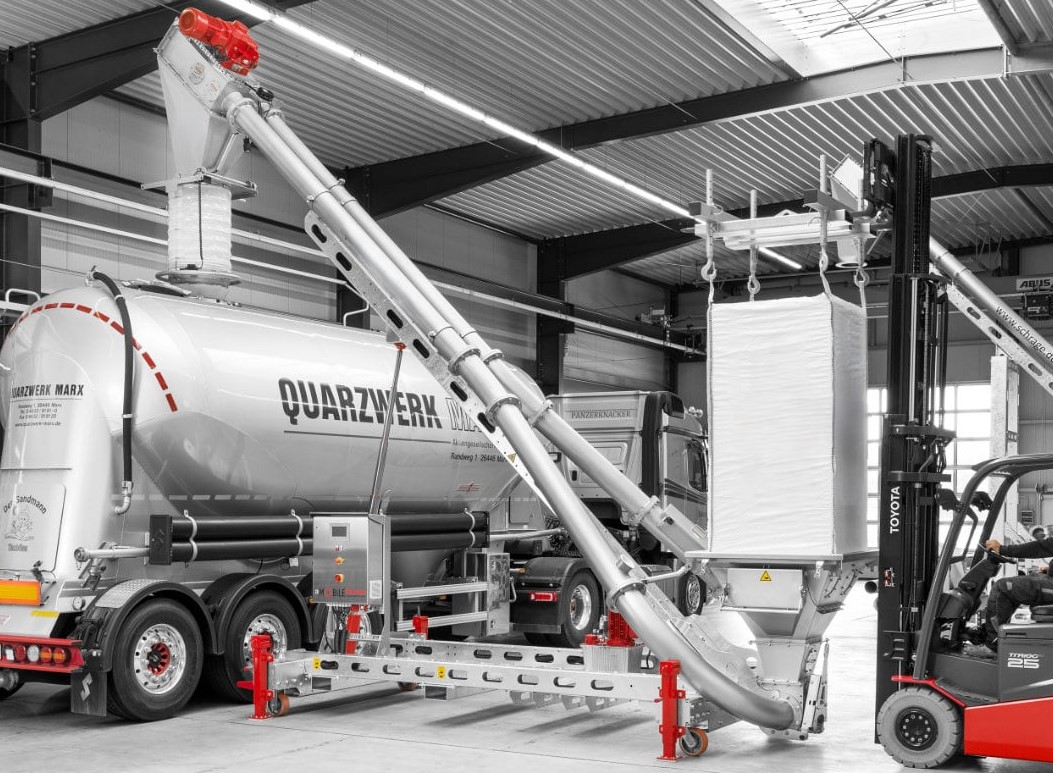 Bulk truck loading conveyor1