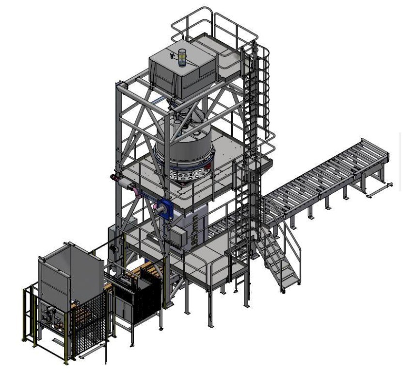 Bigbag vulstation